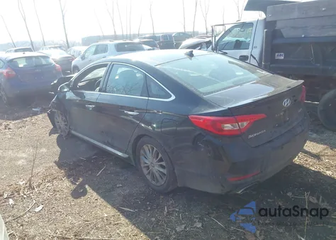 2015 Hyundai Sonata Limited z USA, uszkodzony, nr VIN 5NPE34AF5FH116751